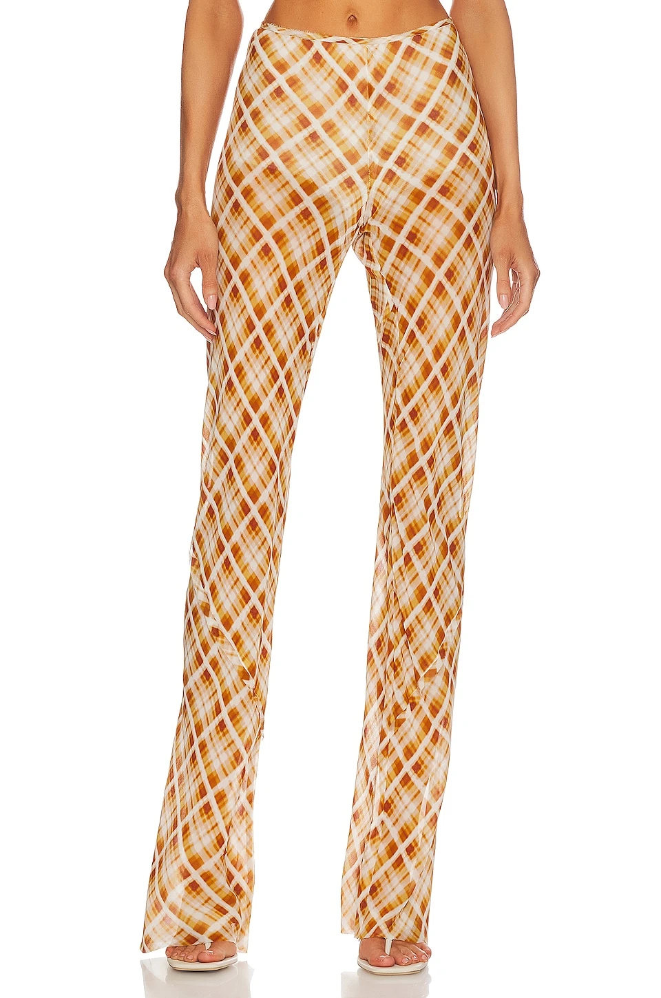BEC + BRIDGE Sunflower Check Pant Sunflower Check 1 BEC + BRIDGE Sunflower Check Pant Sunflower Check