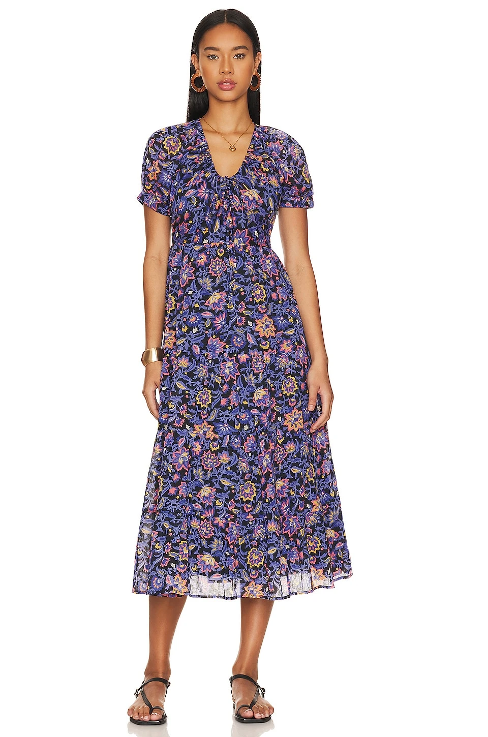 X REVOLVE Norma Dress Poppy Mallow Black 1 X REVOLVE Norma Dress Poppy Mallow Black