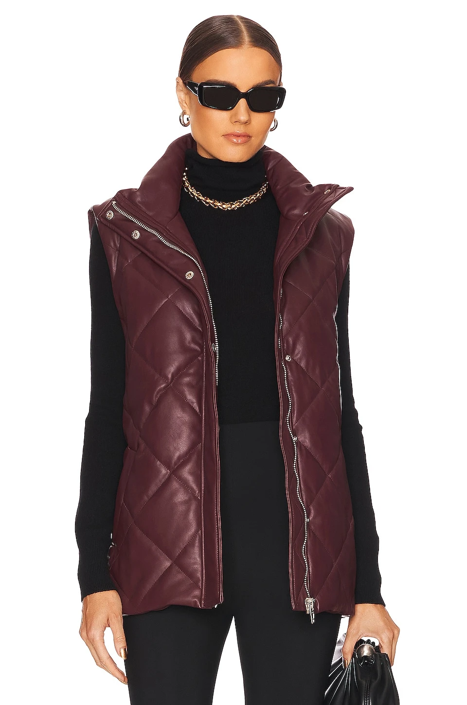 Faux Leather Vest Night Fever 7 Faux Leather Vest Night Fever - Image 7