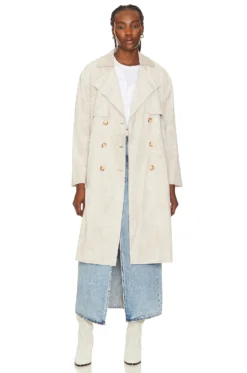 Suede Coat Iced Chai