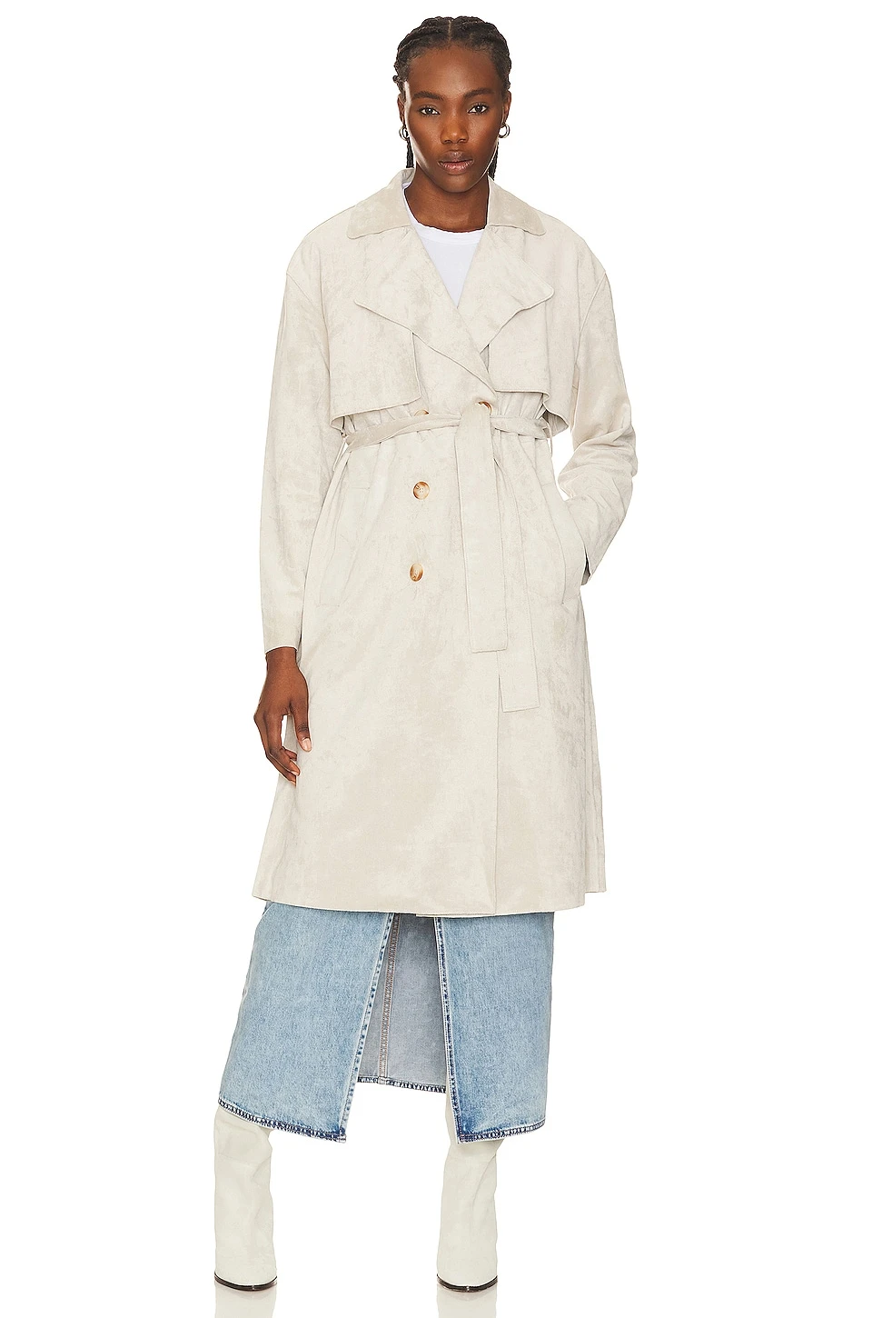 Suede Coat Iced Chai 2 Suede Coat Iced Chai - Image 2