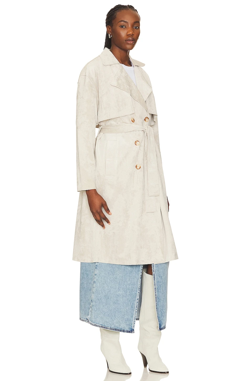 Suede Coat Iced Chai 3 Suede Coat Iced Chai - Image 3