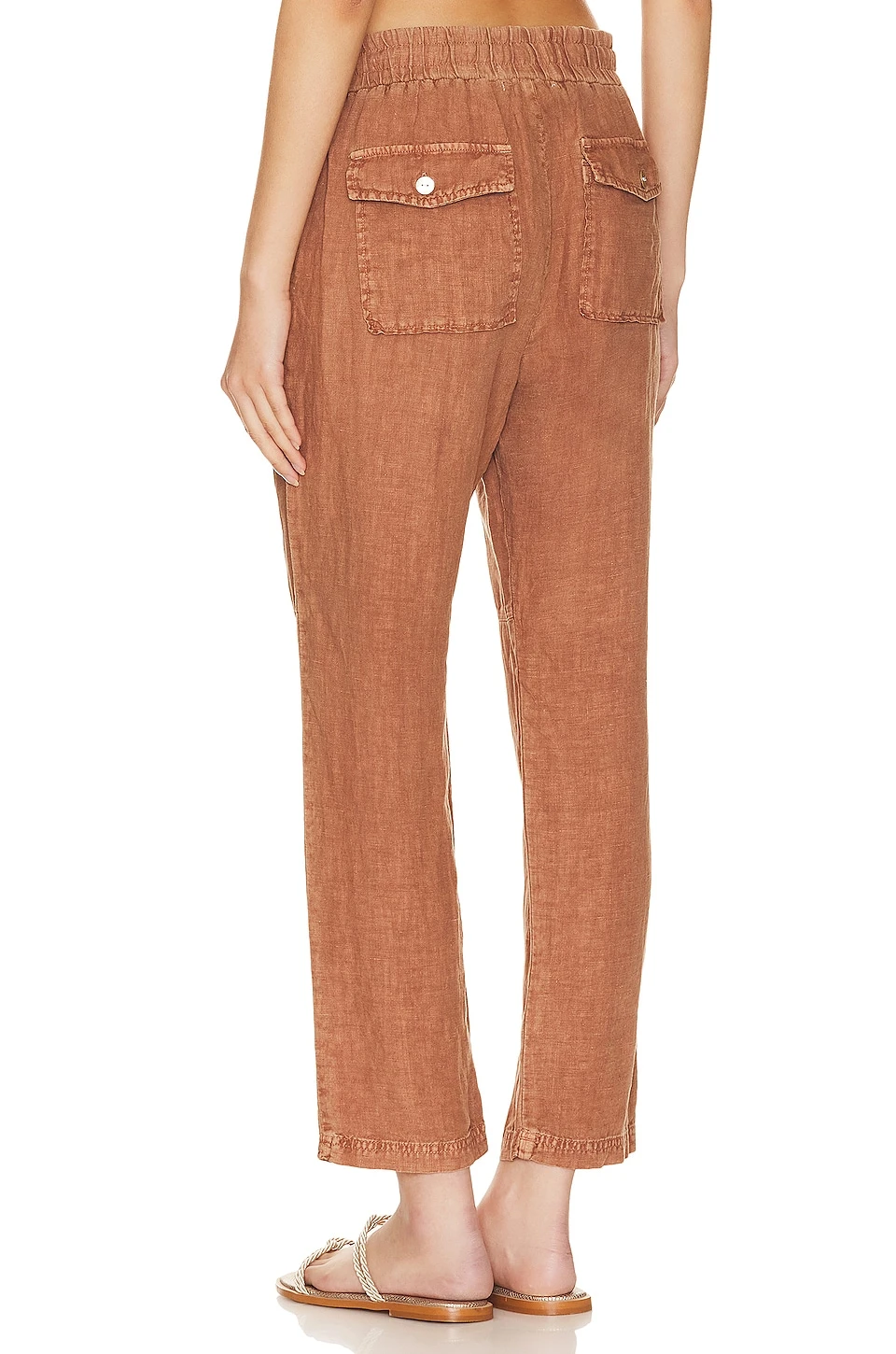 Utility Waist Trouser Terracotta Brown 3 Utility Waist Trouser Terracotta Brown - Image 3
