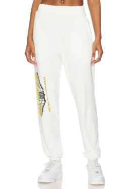 Boys Lie PANTALÓN DEPORTIVO SPREAD YOUR WINGS Ivory