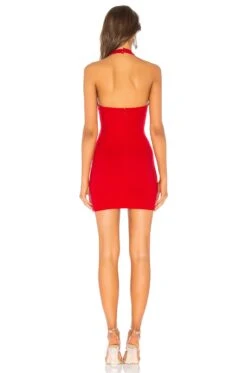 Kimber Cut Out Bodycon Red 7 Kimber Cut Out Bodycon Red -Fashion Clothing BTWR WD470 V3