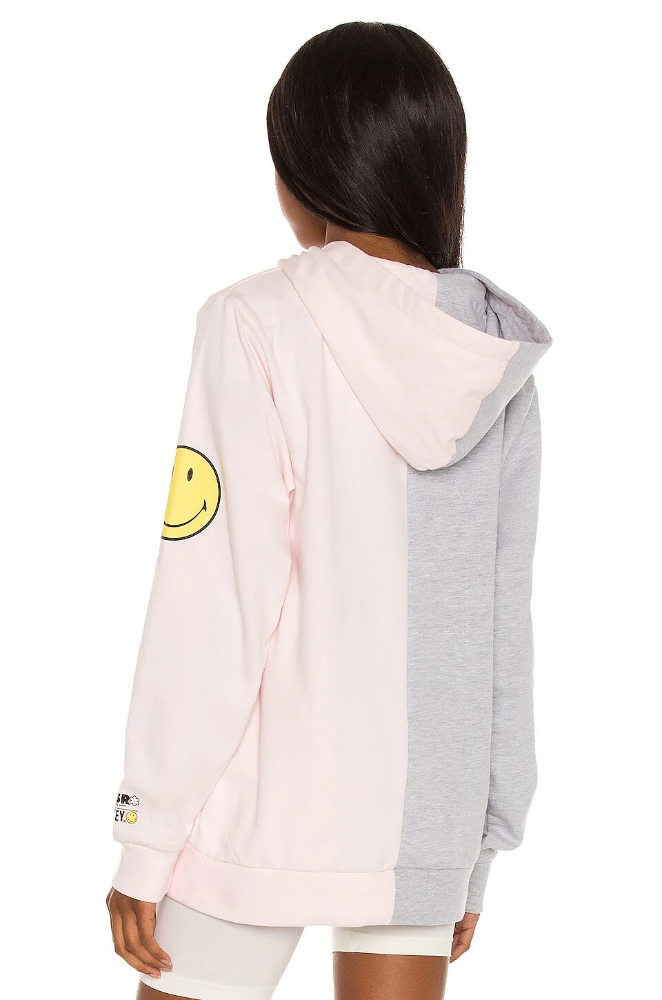 SMILEY Smile For Me Hoodie Pink 4 SMILEY Smile For Me Hoodie Pink - Image 4