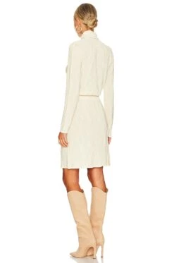 Nayeli Dress Cannoli Creme 6 Nayeli Dress Cannoli Creme -Fashion Clothing CAHN WD68 V3