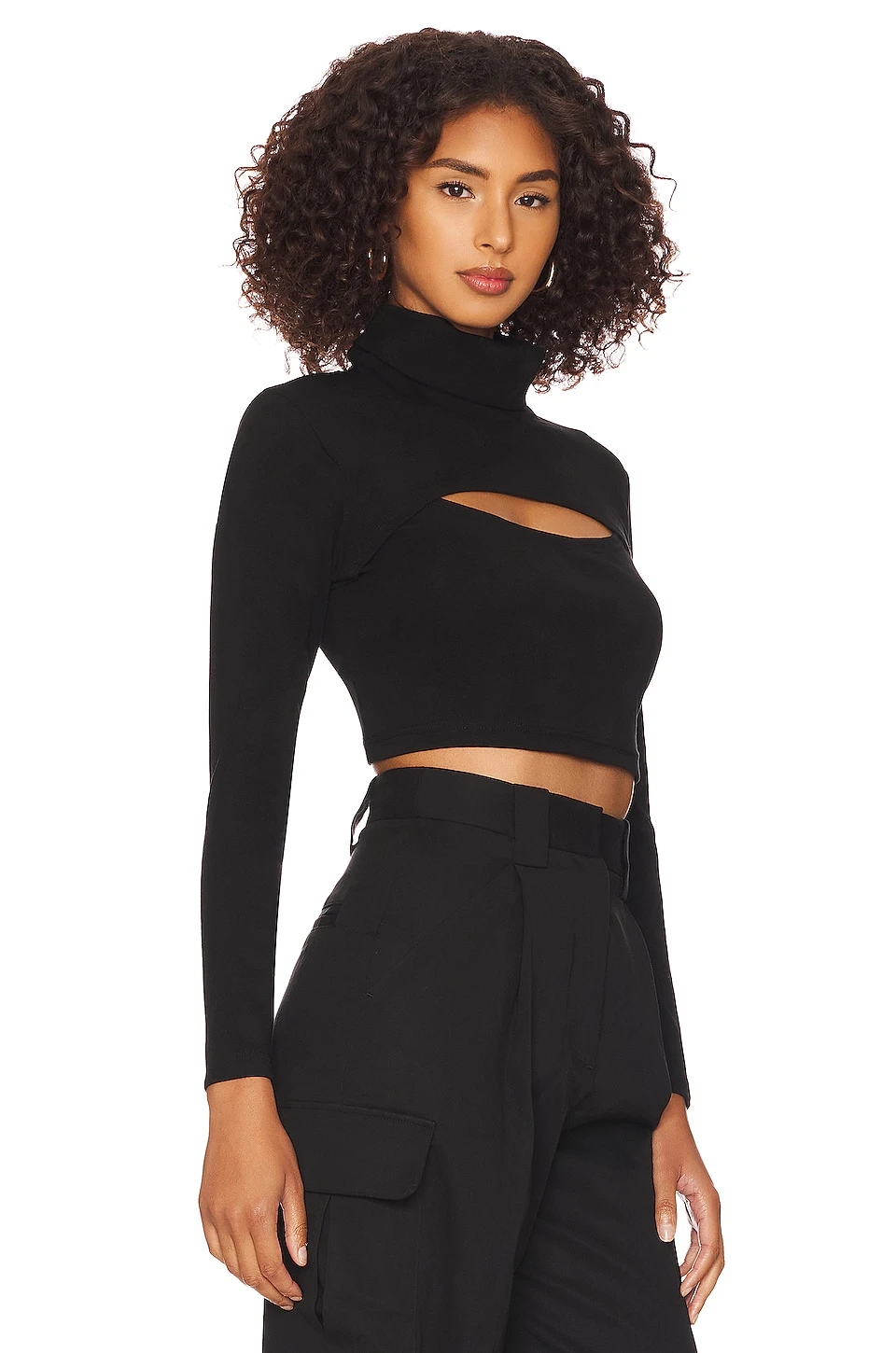 Celeste Longsleeve Top Black 2 Celeste Longsleeve Top Black - Image 2