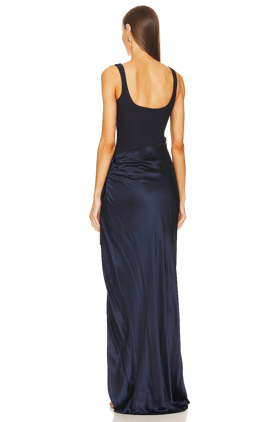 Cinq A Sept Marian Gown Navy 4 Cinq A Sept Marian Gown Navy - Image 4