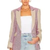 Cinq A Sept Lana Blazer Canyon Rose & Light Acorn