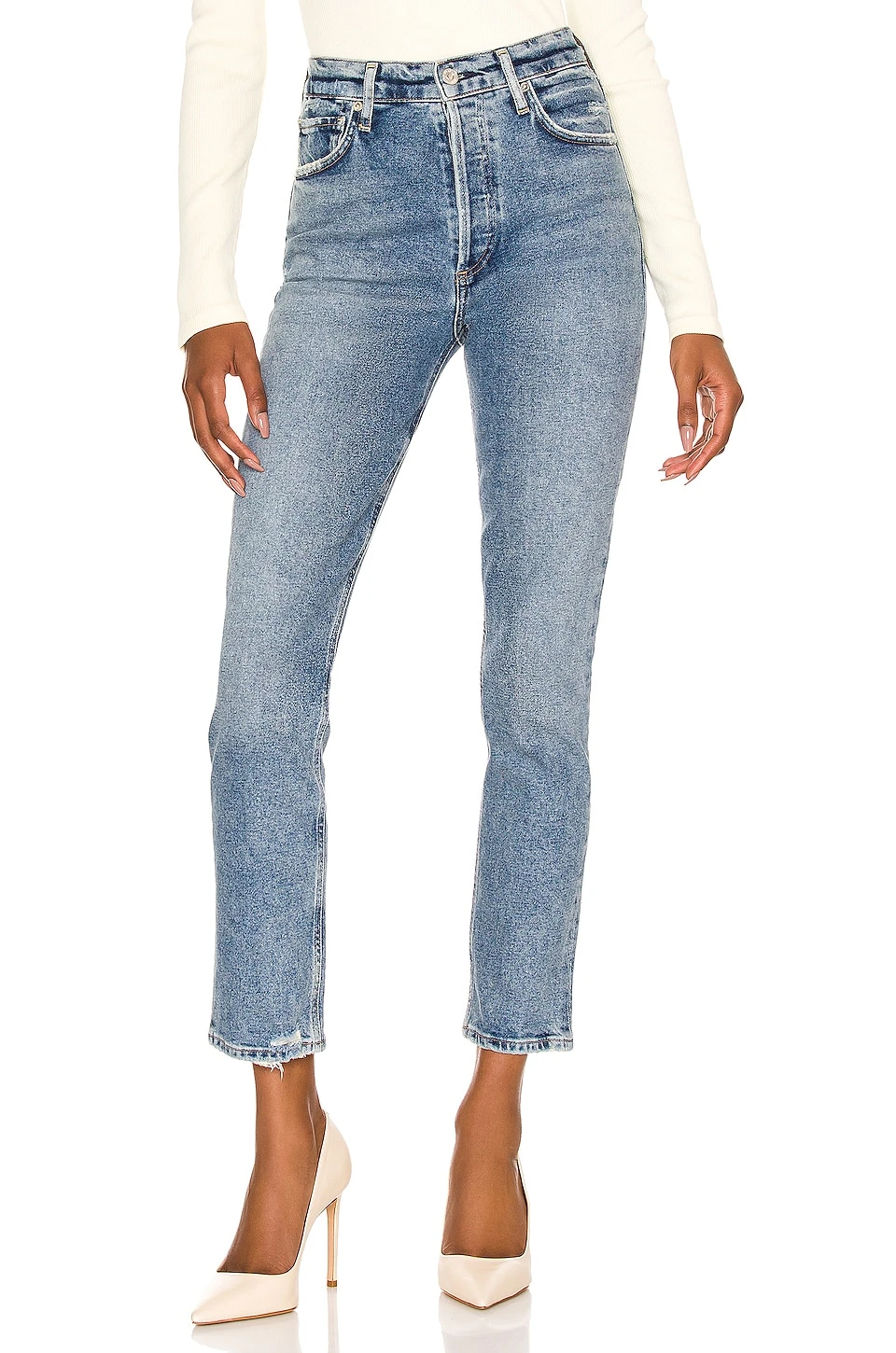 CITIZENS OF HUMANITY Charlotte High Rise Straight Dresden 1 CITIZENS OF HUMANITY Charlotte High Rise Straight Dresden