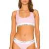 CALVIN KLEIN UNDERWEAR Unlined Bralette Pale Orchid