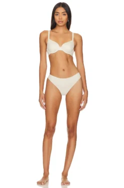 CALVIN KLEIN UNDERWEAR Lightly Lined PC Bra Mudstone -Fashion Clothing CKUD WI326 V4