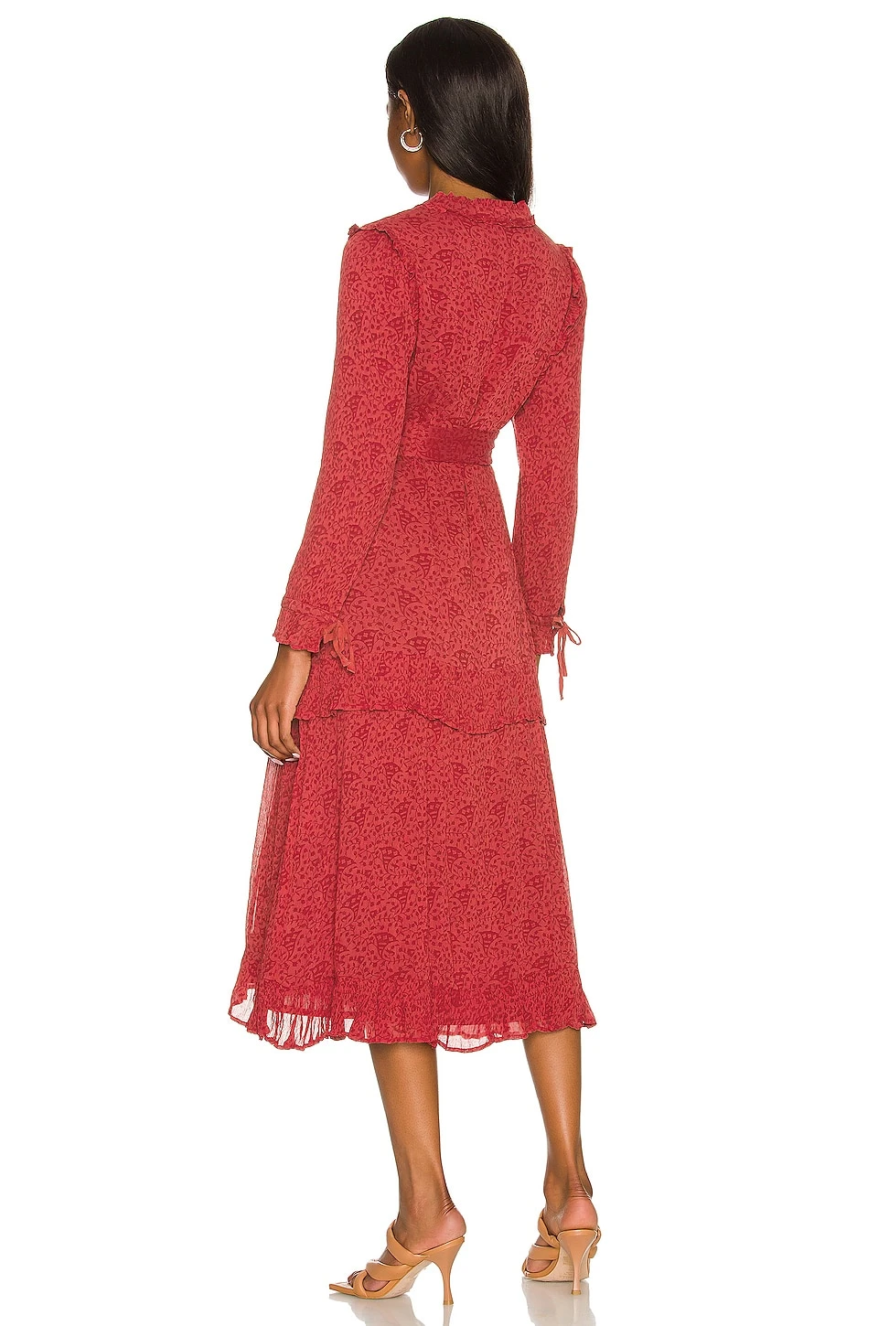 VESTIDO IRIS Kerala Black Print 3 VESTIDO IRIS Kerala Black Print - Image 3