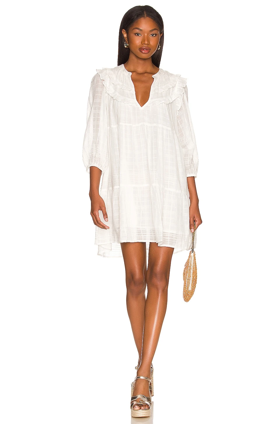 Elliot Mini Dress White 1 Elliot Mini Dress White