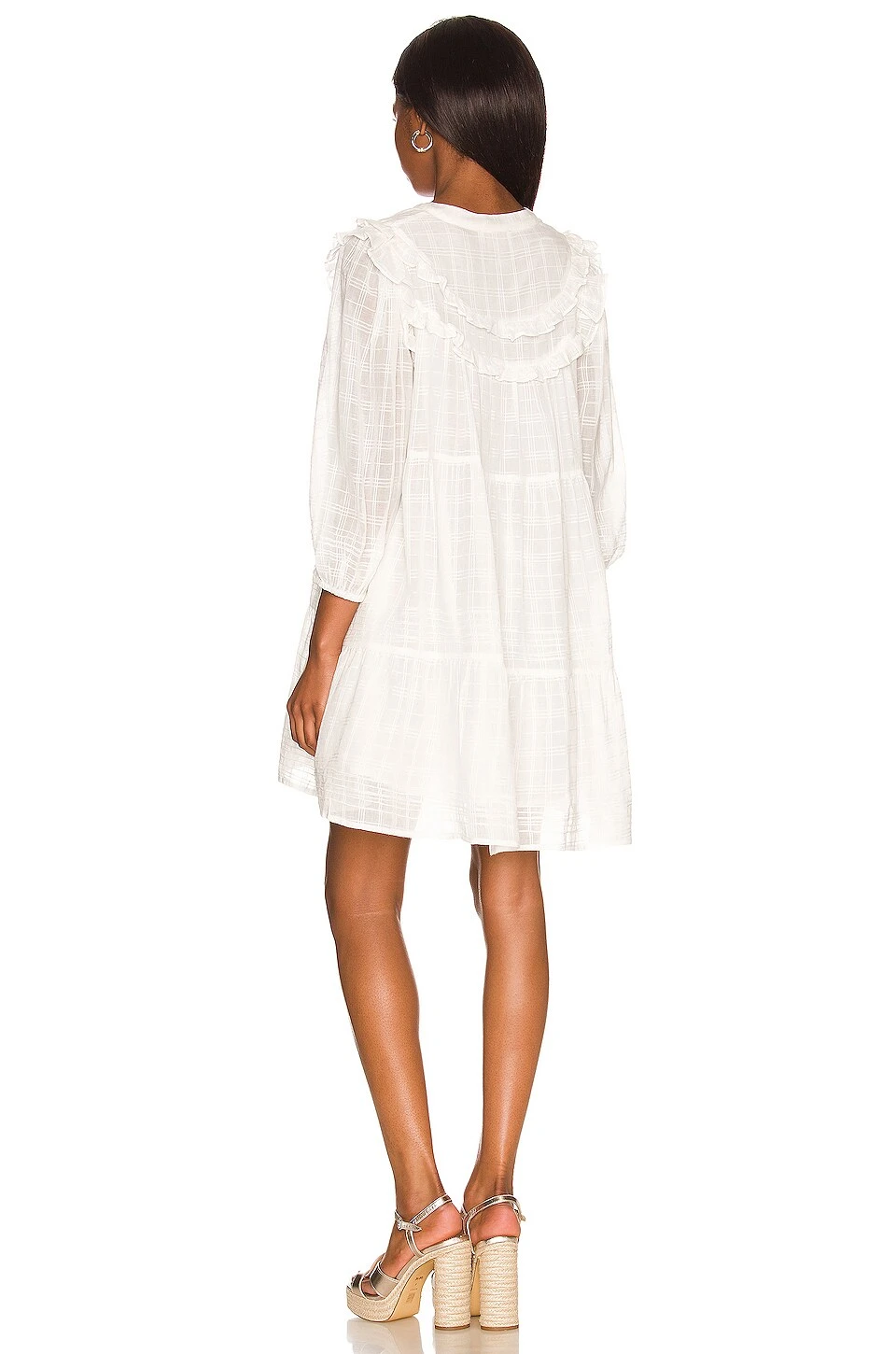 Elliot Mini Dress White 3 Elliot Mini Dress White - Image 3