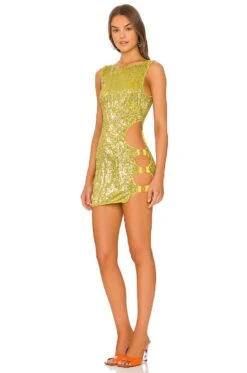 Alana Mini Dress Limoncello -Fashion Clothing COEL WD235 V3