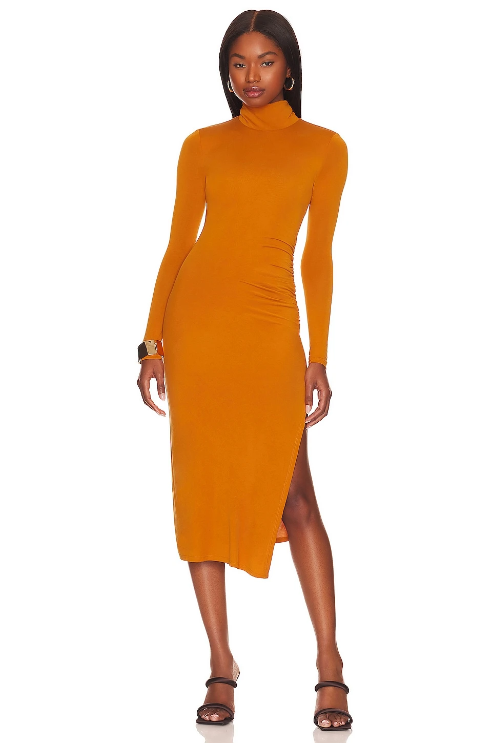 Benita Midi Dress Berry Mauve 4 Benita Midi Dress Berry Mauve - Image 4