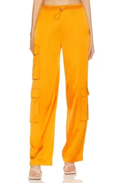 Barton Cargo Pant Apricot Orange