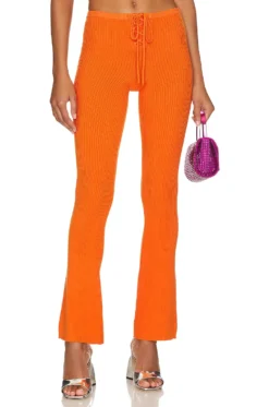 PANTALÓN DE PUNTO CON CORDONES ARTEMIS Rosemary Green 10 PANTALÓN DE PUNTO CON CORDONES ARTEMIS Rosemary Green -Fashion Clothing COEL WP111 V1