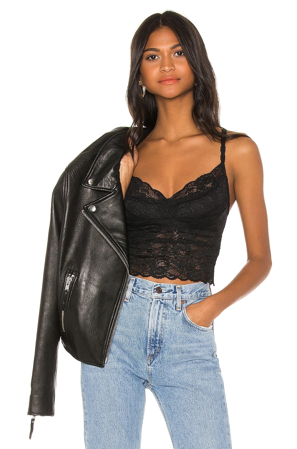 Cosabella Shortie Crop Cami Black 6 Cosabella Shortie Crop Cami Black - Image 6