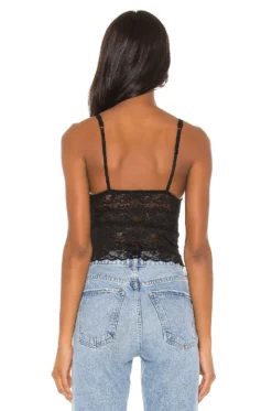 Cosabella Shortie Crop Cami Black 10 Cosabella Shortie Crop Cami Black -Fashion Clothing COSA WI491 V4