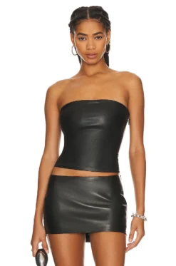 Killa Bandeau Top Black