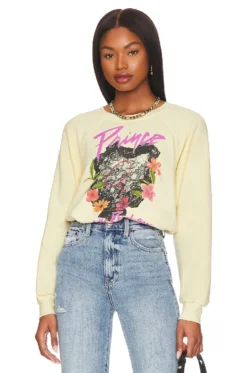 Prince And The Revolution Raglan Crew Yellow Fizz