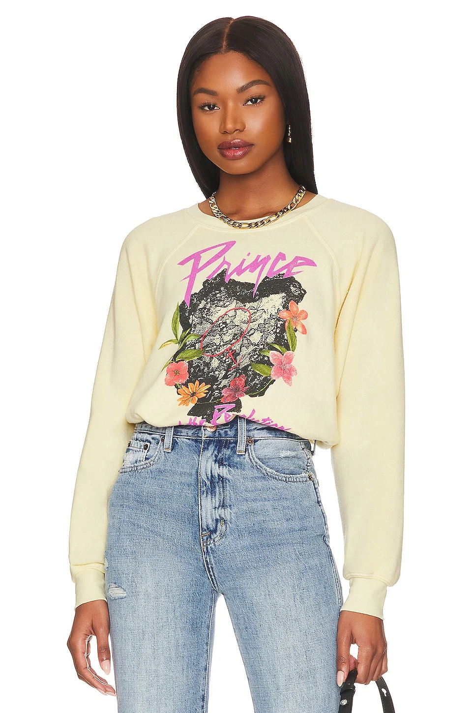 Prince And The Revolution Raglan Crew Yellow Fizz 1 Prince And The Revolution Raglan Crew Yellow Fizz