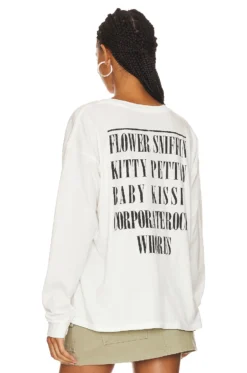 Nirvana Smiley Long Sleeve Merch Tee Vintage White 6 Nirvana Smiley Long Sleeve Merch Tee Vintage White -Fashion Clothing DDRE WS725 V3