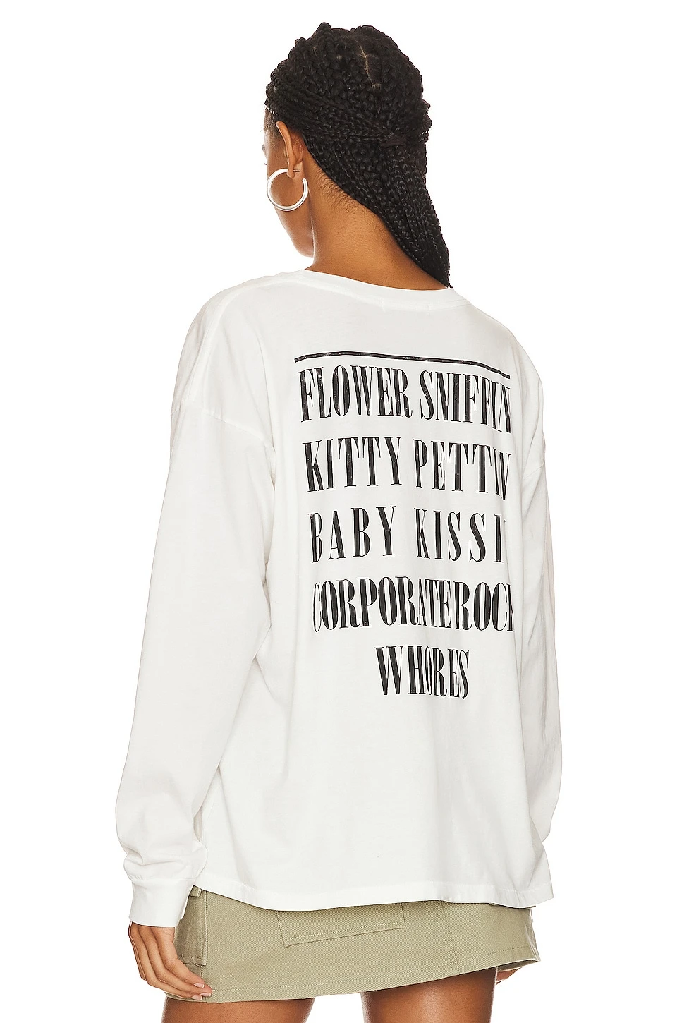 Nirvana Smiley Long Sleeve Merch Tee Vintage White 3 Nirvana Smiley Long Sleeve Merch Tee Vintage White - Image 3