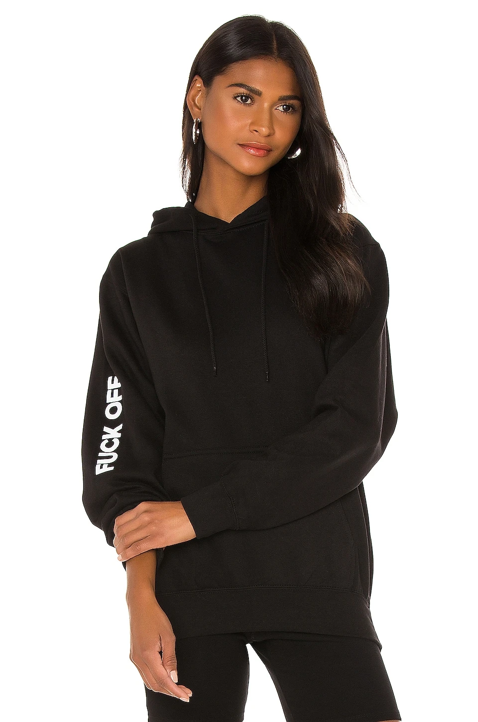 Fuck Off Oversized Hoodie Black 1 Fuck Off Oversized Hoodie Black