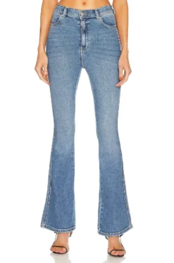 Dr. Denim Moxy Flare Cape Sky Blue