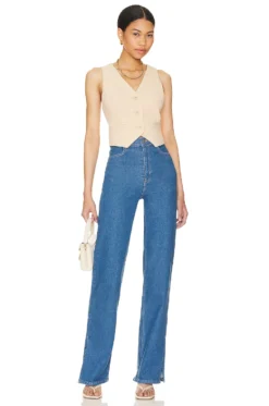 Dr. Denim Moxy Straight Shoe Cut Reinga Mid -Fashion Clothing DRDR WJ163 V4