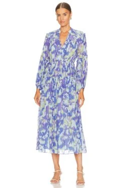 DIANE VON FURSTENBERG Link Dress Clouds Orchid