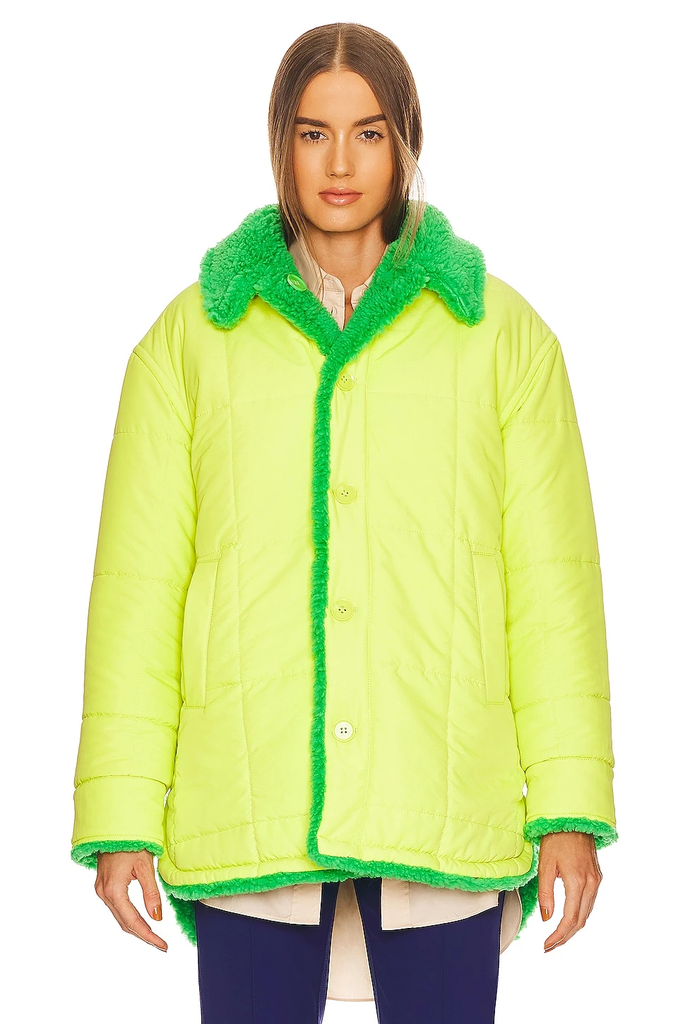 Signy Shacket Green 2 Signy Shacket Green - Image 2