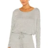 Eberjey Elon Ballet Top Heather Grey