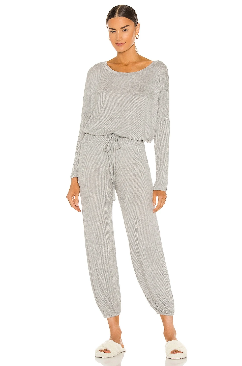 Eberjey Elon Ballet Top Heather Grey 4 Eberjey Elon Ballet Top Heather Grey - Image 4