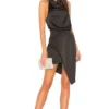 X Revolve Camo Dress Black