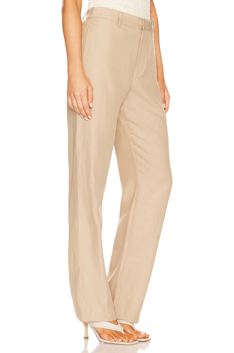 Straight Leg Trouser Clay 2 Straight Leg Trouser Clay - Image 2