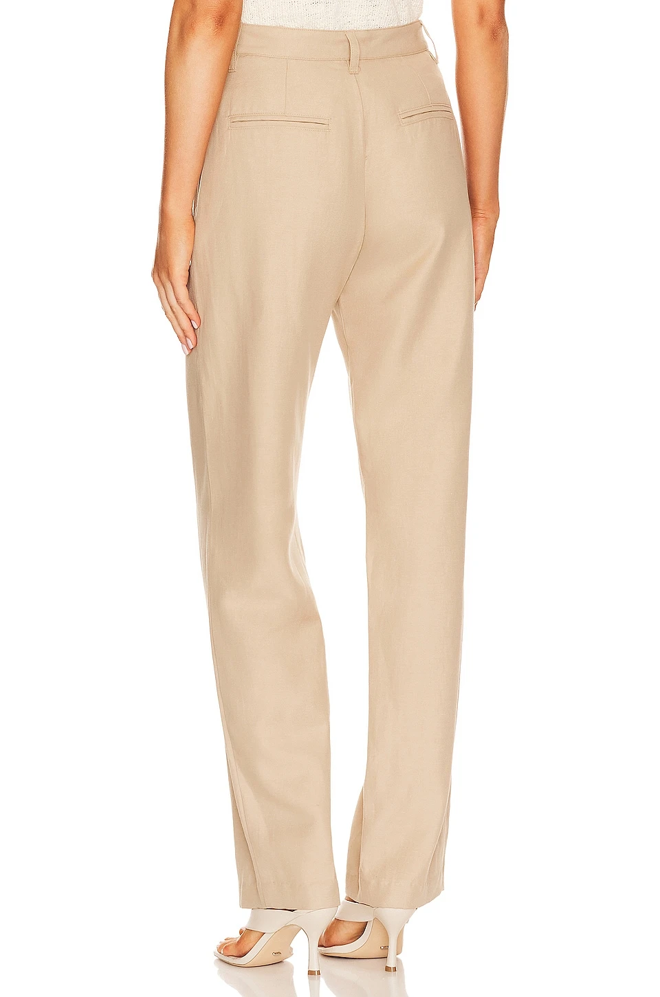 Straight Leg Trouser Clay 3 Straight Leg Trouser Clay - Image 3