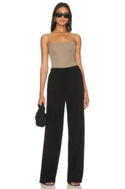 Resort Pant Washed Black 7 Resort Pant Washed Black -Fashion Clothing ENZA WP125 V4