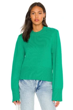 Equipment Rozanna Sweater Pepper Green
