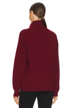 Equipment Melinda Turtleneck Syrah -Fashion Clothing EQUI WK244 V3