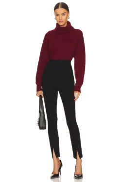 Equipment Melinda Turtleneck Syrah -Fashion Clothing EQUI WK244 V4