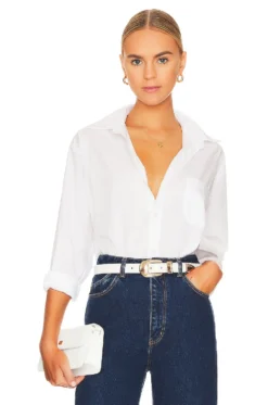 Faithfull The Brand Tropea Shirt White