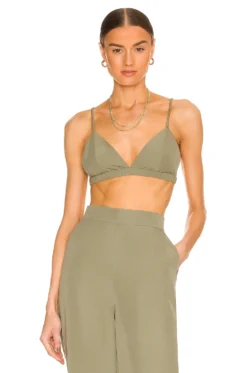 The Rebound Bra Top Olive