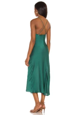 FREE PEOPLE Nothing Better Midi Slip Everglade 7 FREE PEOPLE Nothing Better Midi Slip Everglade -Fashion Clothing FREE WD2120 V3