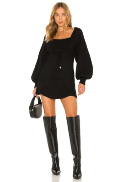 FREE PEOPLE Emmaline Mini Dress Black 9 FREE PEOPLE Emmaline Mini Dress Black -Fashion Clothing FREE WD2150 V1 1