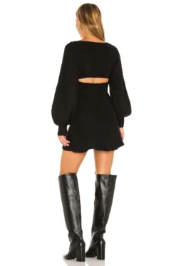 FREE PEOPLE Emmaline Mini Dress Black 7 FREE PEOPLE Emmaline Mini Dress Black -Fashion Clothing FREE WD2150 V3